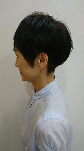 ショート 齋藤 愛美のヘアスタイル