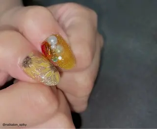 ネイル Spiky とうげ ふうかのネイルデザイン