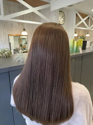 ロング カラー 鈴村 大介のヘアスタイル