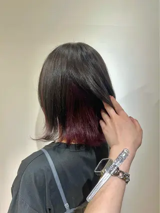 ショート ·.⟡ 福田 彩乃 透明感カラー🪄🩵のヘアスタイル