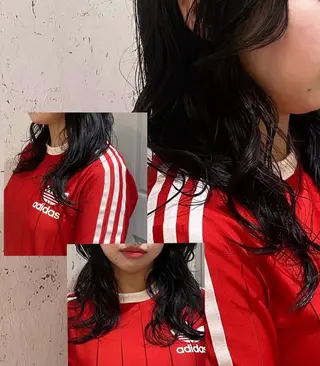 ミディアム カラー パーマ mai / linoah˚✧のヘアスタイル