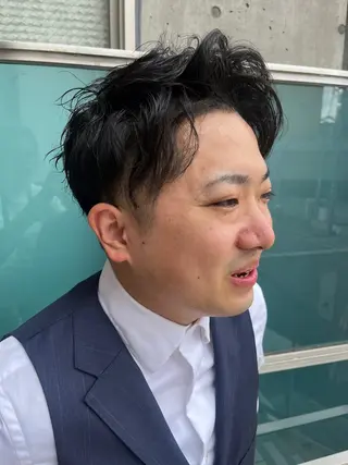 ショート メンズ 久木原 ゆりのヘアスタイル