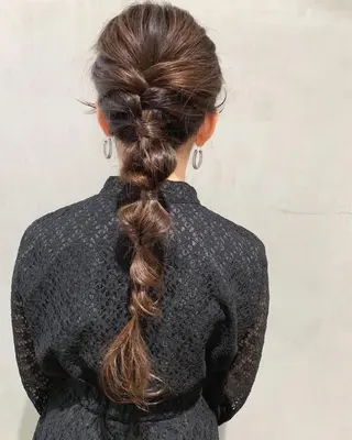 ロング ヘアアレンジ 優作 〜圧倒的信頼〜のヘアスタイル