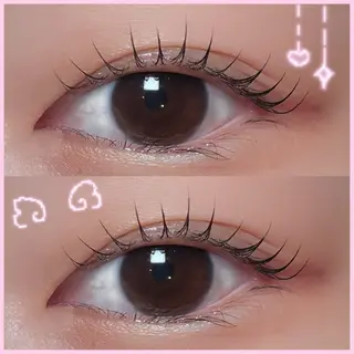 マツエク・マツパ 【北梅田パリエク】 🍓mahaのマツエク・マツパデザイン