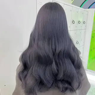 ロング カラー ヘアアレンジ 縮毛矯正🤍 盛れるボブ/ひかりのヘアスタイル