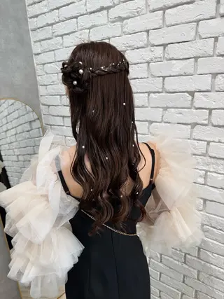 ロング ヘアアレンジ belle / Honoka🧁のヘアスタイル