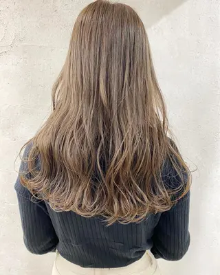 セミロング カラー パーマ ヘアアレンジ 【池袋/スパイキー ショート】ⓝⓘⓜⓤのヘアスタイル