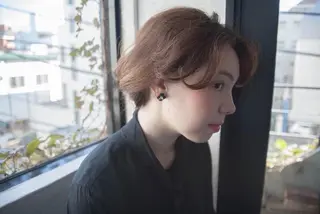 ミディアム ヘアアレンジ 代官山 ボブヘアーのヘアスタイル