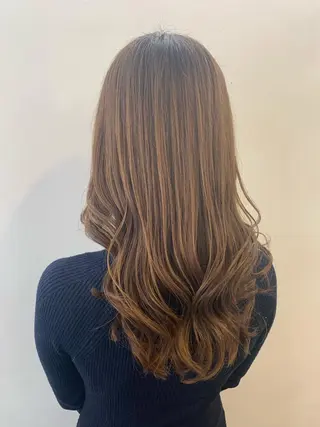 ロング デジタルパーマ🫧 韓国風ヘア🫧サクラのヘアスタイル