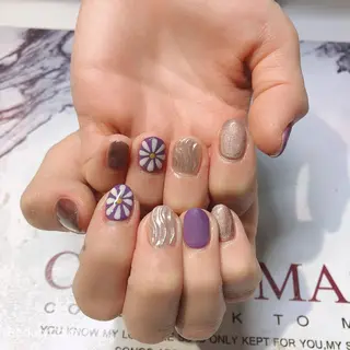 ネイル ガレンドウ 白澤 愛子のネイルデザイン