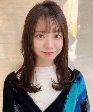 ロング 尾前 了守のヘアスタイル