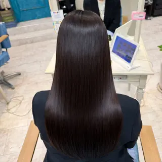 ロング 店長✨レイヤー✖️ 髪質改善✖️韓国ヘアのヘアスタイル