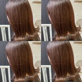 ミディアム カラー Minami. 🩵 再現性特化ヘアのヘアスタイル