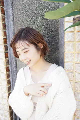ショート 北川 真衣のヘアスタイル