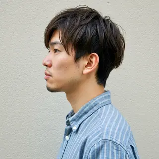 ミディアム カラー パーマ メンズ 🎸下北沢メンズ 人気◎🎸工藤達哉のヘアスタイル