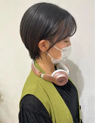 ショート 三輪 珠美のヘアスタイル