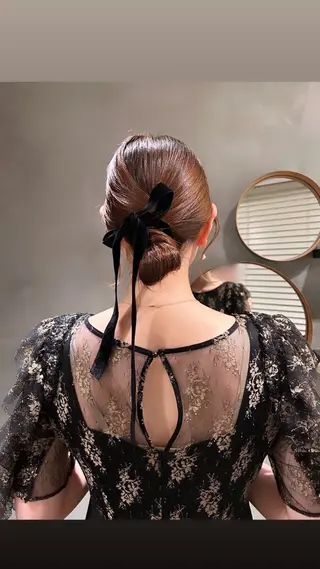 ロング ヘアアレンジ タナカ カナ🫧のヘアスタイル