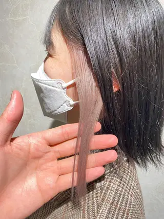 ショート 艶カラー/髪質改善/ 西 大喜(ひろき)のヘアスタイル