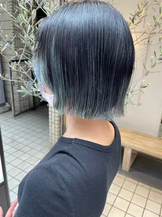 ショート カラーモデル募集中 美容室ハピスのヘアスタイル