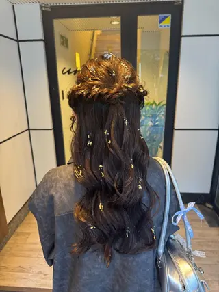 ヘアアレンジ 内沼 恵留菜のヘアスタイル