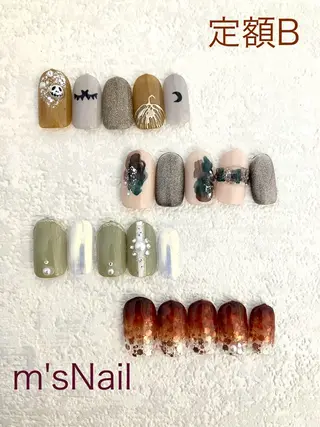 ネイル m'sNail 福岡西区 ネイルのネイルデザイン