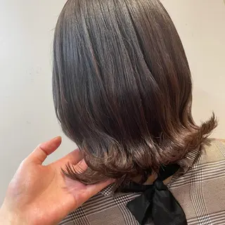 ミディアム カラー なりたいを叶えます! 出口 紗依のヘアスタイル
