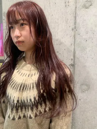 ロング カラー RISAKO レイヤーカット🎀のヘアスタイル