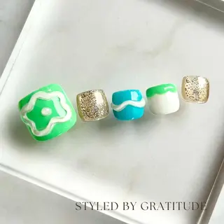 ネイル gratitude 斎藤のネイルデザイン