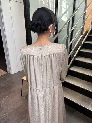 ロング ヘアアレンジ mao ｜ 柔らか艶カラー🫧のヘアスタイル