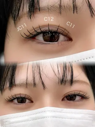 マツエク・マツパ Rayel 天王寺のマツエク・マツパデザイン