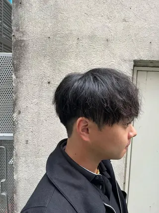 ショート パーマ メンズ 🏆メンズヘア特化 🥇代表りんぺーのヘアスタイル