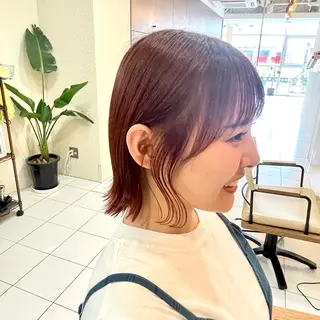 ショート カラー 透明感カラー/ 寺田千雅子のヘアスタイル