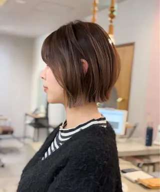 ショート 野口 咲愛のヘアスタイル