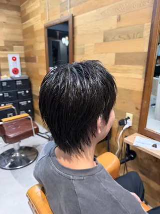 ショート メンズ LUAU 尼崎/ ISOBEのヘアスタイル