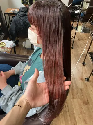 セミロング カラー 🍀髪質改善、カラー TAICHI🍀のヘアスタイル