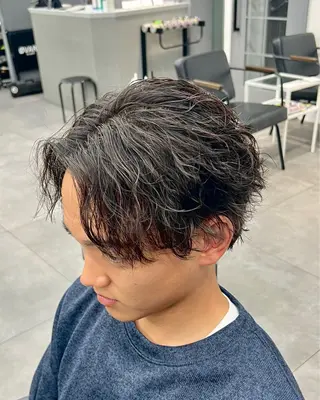 パーマ メンズ 【OVARL】メンズ 特化/さかしょーのヘアスタイル