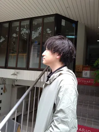 ショート メンズ パーマ カラー 【シナリオ】 Scenarioのヘアスタイル