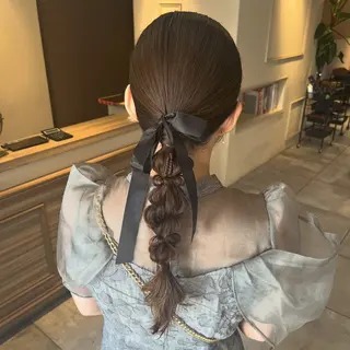 ロング 川越 輝梨奈のヘアスタイル
