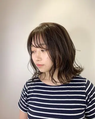 ミディアム 【美髪を叶える】中谷 彰宏(アキ)のヘアスタイル