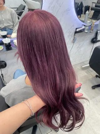ロング カラー 韓国ヘア🎀 /♡𝓝𝓸𝓪♡のヘアスタイル