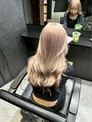 ミディアム カラー 💎透明感カラー💎 bAteAu あまねのヘアスタイル