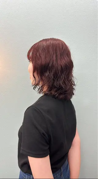 ミディアム ブリーチなしwカラー 🐈⬛kotoseのヘアスタイル
