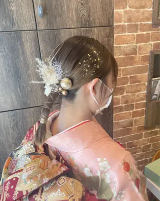 ヘアアレンジ 12月特別価格✨/ 平塚/佐藤郁也のヘアスタイル