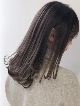 ロング カラー ヘアアレンジ 似合わせ💖トレンド ✨TAKAMI😊のヘアスタイル