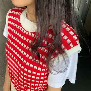 セミロング chouette/ 根本優希のヘアスタイル