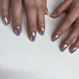 ロング カラー ヘアアレンジ キッズ ネイル マツエク・マツパ 福田 加奈のネイルデザイン