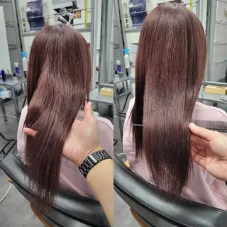 ロング 平田 広大のヘアスタイル