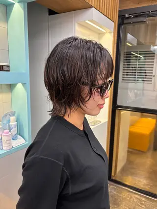 ミディアム パーマ 🌀MaNO🌀 ネモトナツキのヘアスタイル