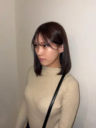 ミディアム 村松 音歩のヘアスタイル