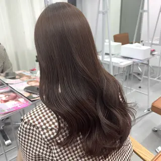 ロング カラー ヘアアレンジ ブリーチなしカラー /新百合ヶ丘/安形翔のヘアスタイル